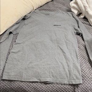 Brand new grey Patagonia long sleeve